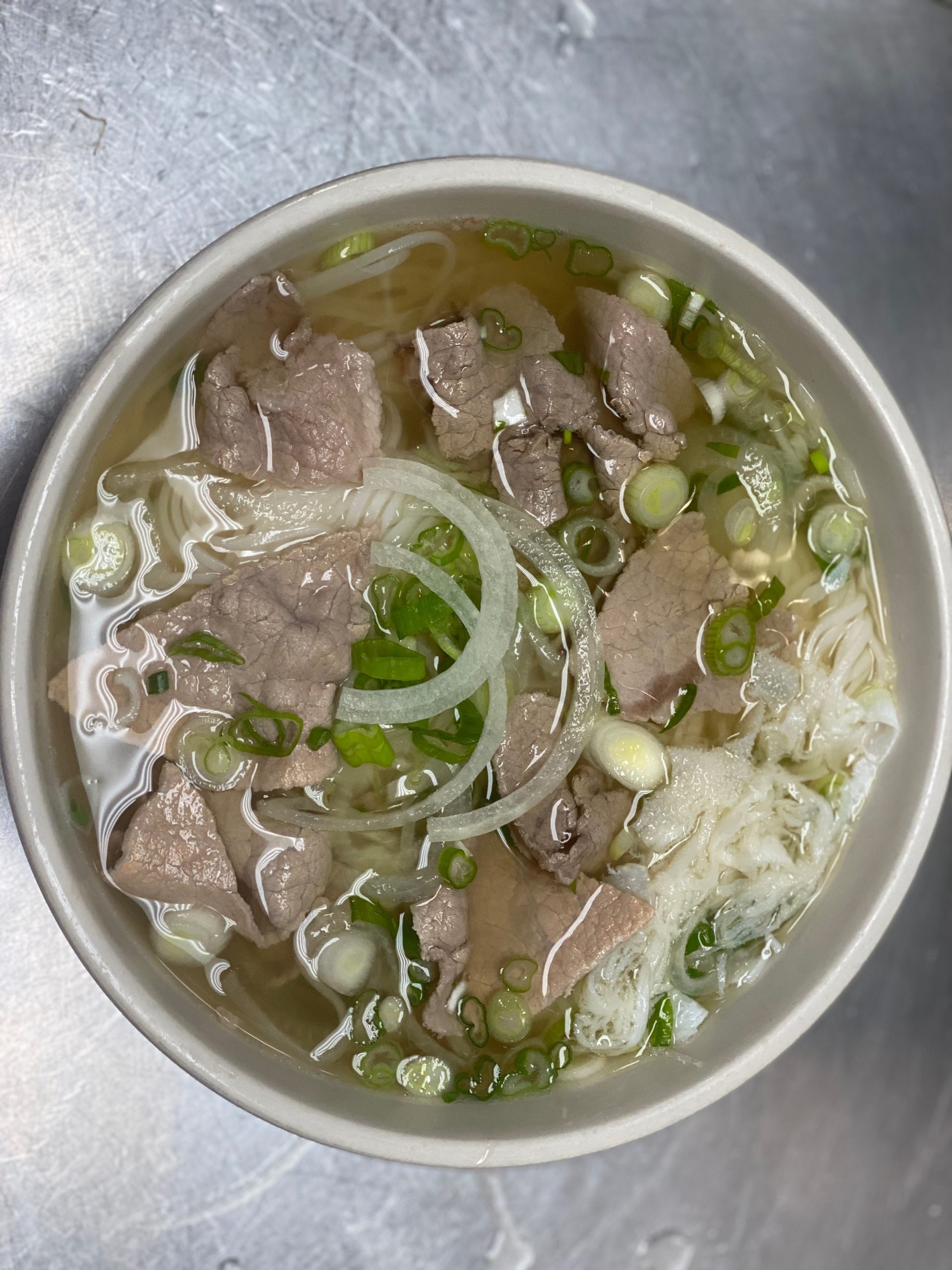 15. Large Round Eye Steak and Tripe – Phở Tái Sách