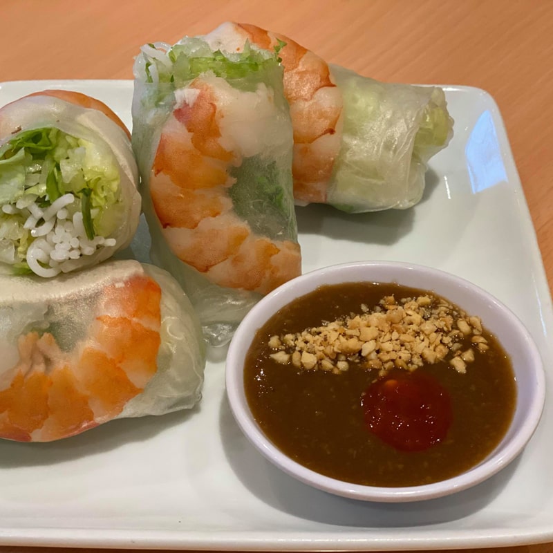 2. Pork and Shrimp Spring Rolls