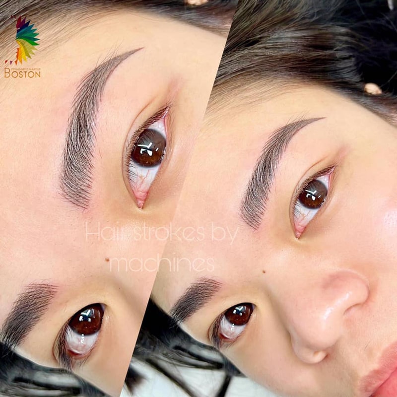 Touch Up Hair Stroke Brows 5-6 months